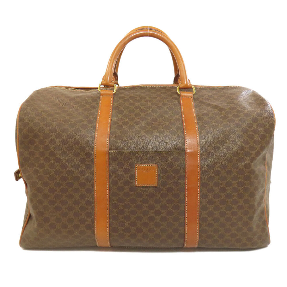 Celine Macadam Boston Leather Brown Boston bag - Picture 11 of 11
